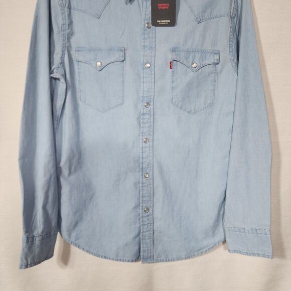 Levi's the western button down shirt men's small - Picture 4 of 7